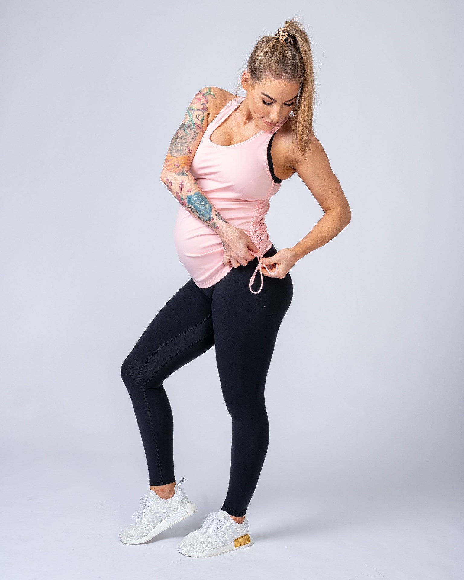 Maternity Tank - Pink-Tops-XS-MNAPPRL7310-MNAPPRL7310-6-Muscle Nation