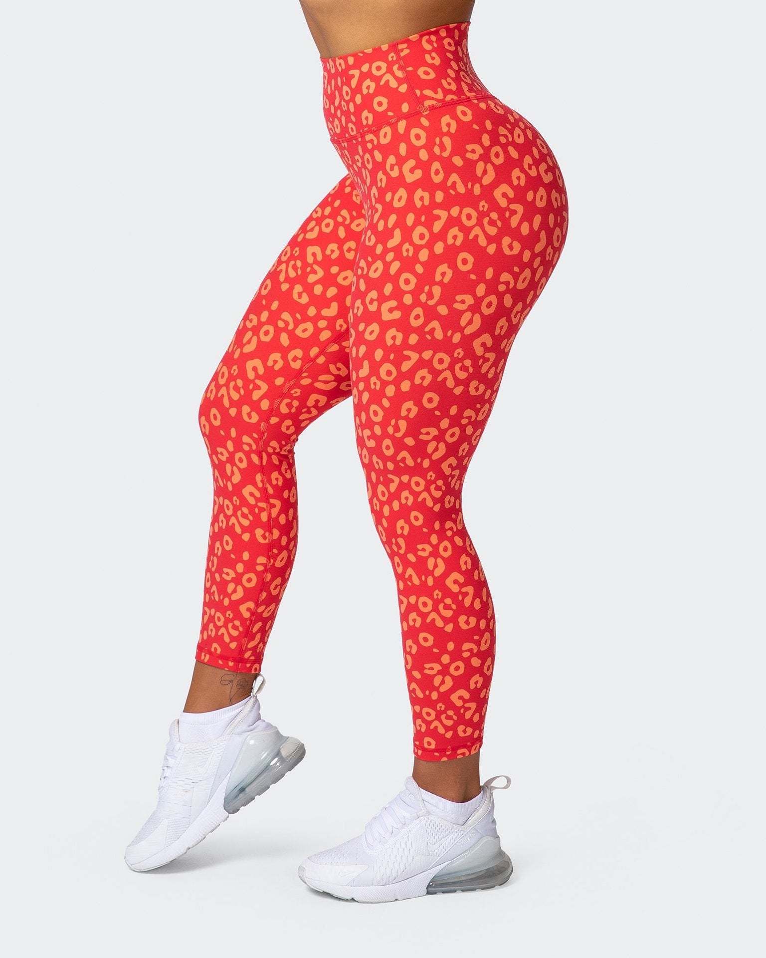 Signature Scrunch 7/8 Leggings - Vibrant Cheetah Print-Leggings-XXS-112116VCHET-XXS-MNAPPRL12252-4-Muscle Nation
