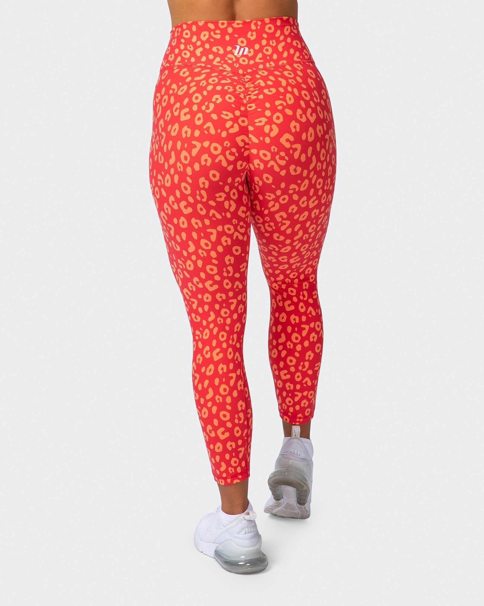 Signature Scrunch 7/8 Leggings - Vibrant Cheetah Print-Leggings-XXS-112116VCHET-XXS-MNAPPRL12252-6-Muscle Nation