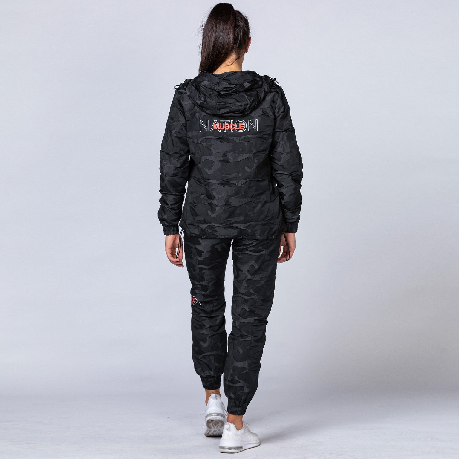Unisex Tracksuit Pants - Black Camo-Tracksuits-XXS-MNAPPRL3996-MNAPPRL3996-10-Muscle Nation