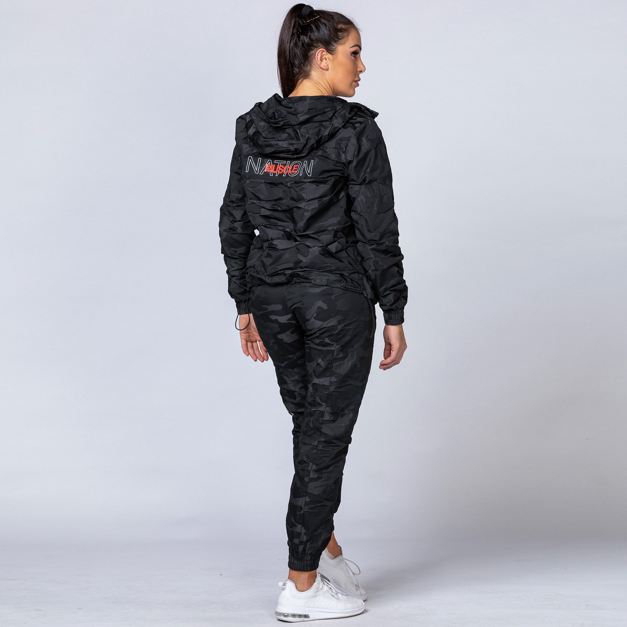 Unisex Tracksuit Pants - Black Camo-Tracksuits-XXS-MNAPPRL3996-MNAPPRL3996-11-Muscle Nation